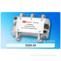 GECEN 5-2400 MHz SATV splitter 2 way splitter 4 way splitter GS04-04